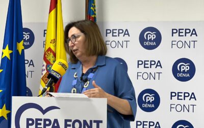 Pepa Font propone a Vicent Grimalt un debate público para poner en común los proyectos que tienen para Dénia