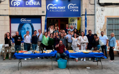 El PP inaugura una nueva sede electoral en Dénia