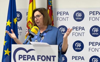 Pepa Font: “La mala gestión del Ayuntamiento de Dénia hará que los ciudadanos paguemos casi 3 millones de euros por unos terrenos de 35.000 m2”