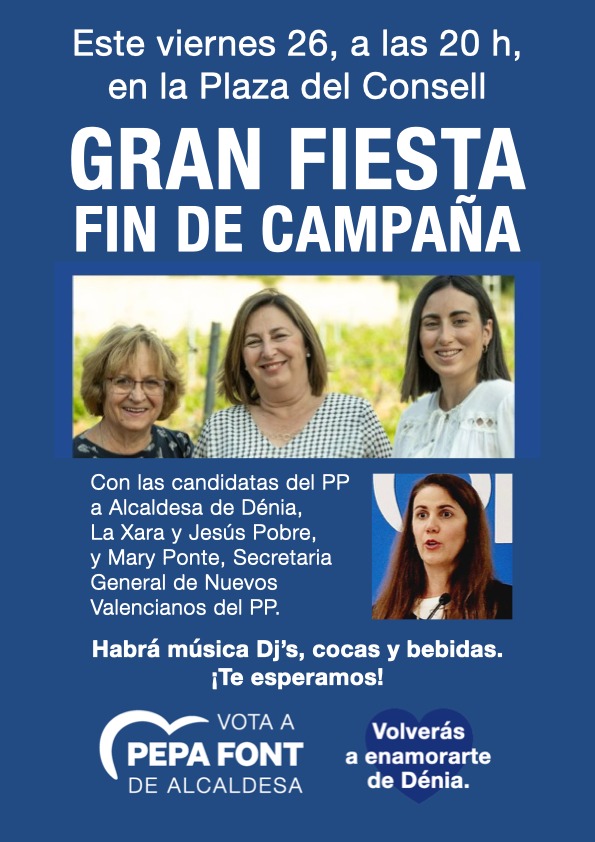 pp dénia_ fiesta fin de campaña